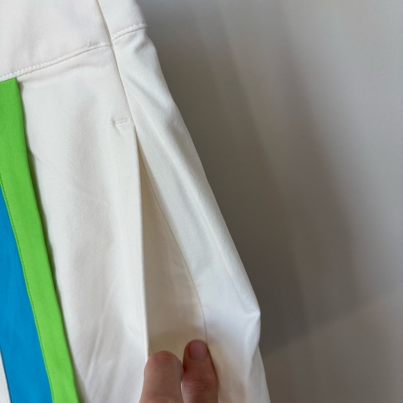 Beach Riot White Shorts with Blue and Green Accents - Picture 5 of 8